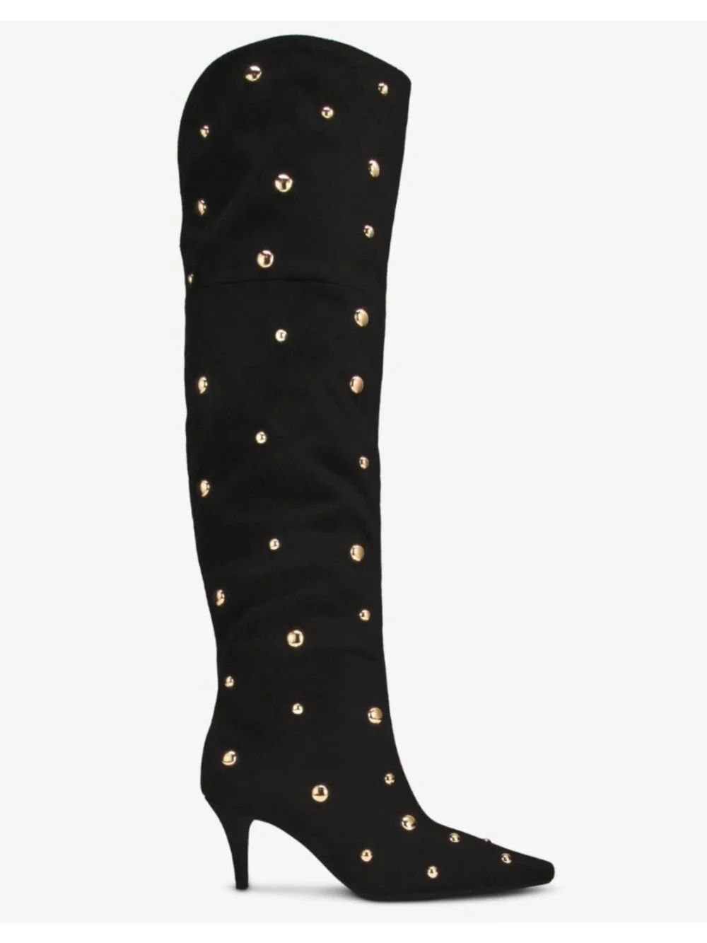 INC Dalett Studded Over The Knee Boots Black Size 7 M NWT